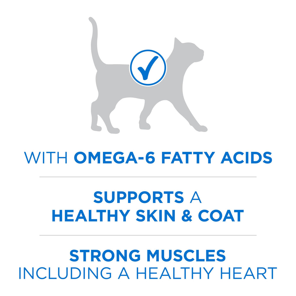 Purina ONE Plus – poisson blanc océan, profil nutritionnel équilibré.