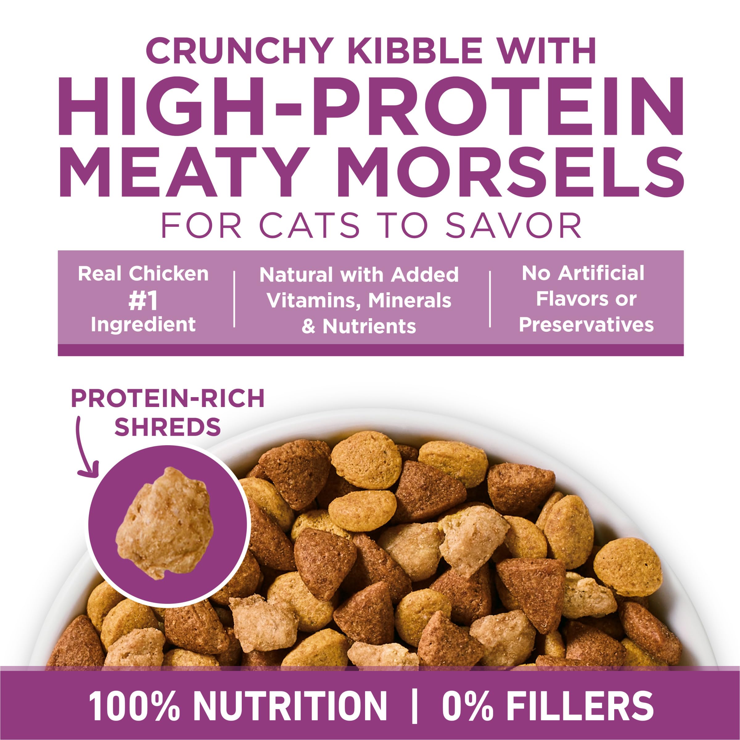 Purina ONE Plus taurine chat — soutien du cœur et des muscles
