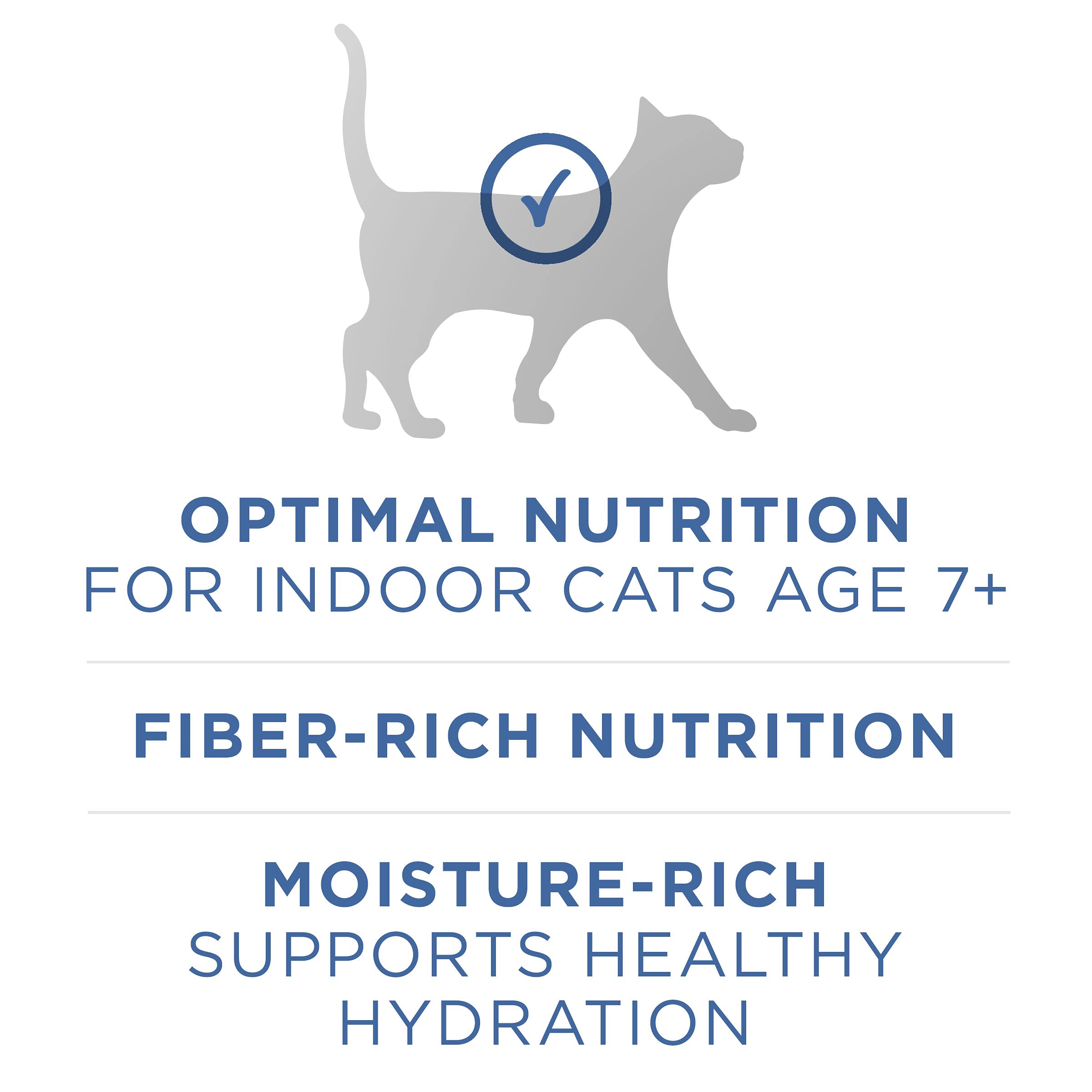 Purina ONE Senior Pate ocean-whitefish features ocean fish flavor.