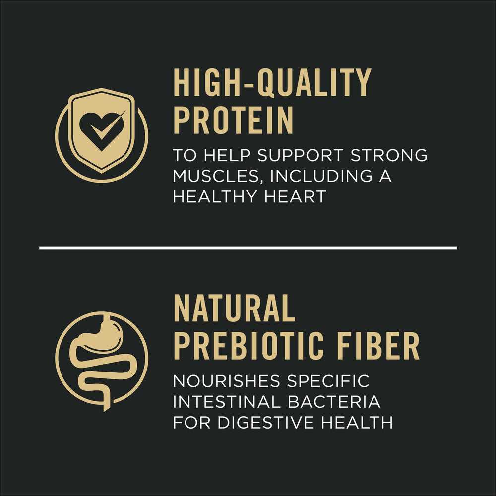 Purina Pro Plan Complete Essentials croquettes et morceaux agneau: texture mixte pour stimulation sensorielle.