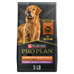 Purina Pro Plan Complete Essentials dinde et riz, emietés et croquants, stimulation de mastication.