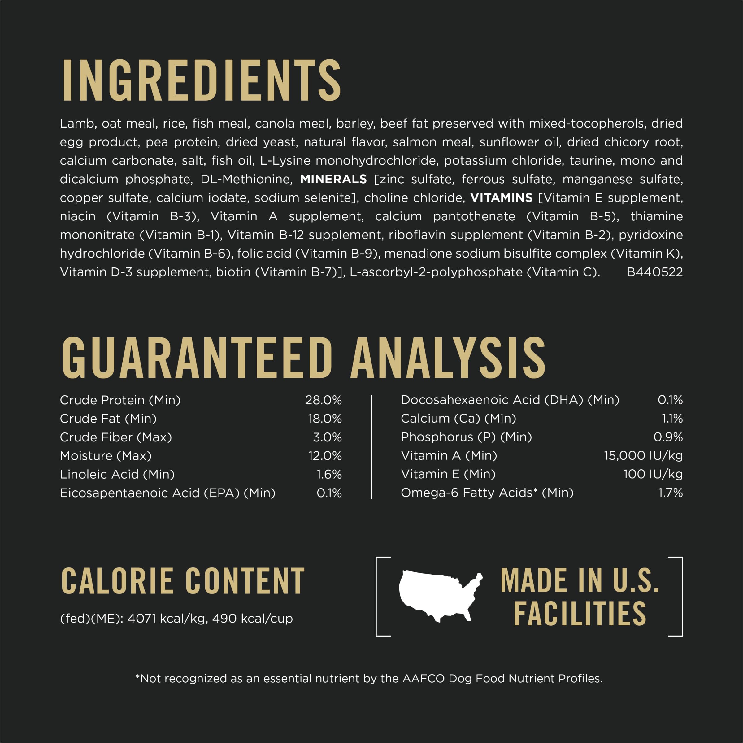 Purina Pro Plan Puppy Minerals Calcium Phosphorus Bones Teeth supports growing bones