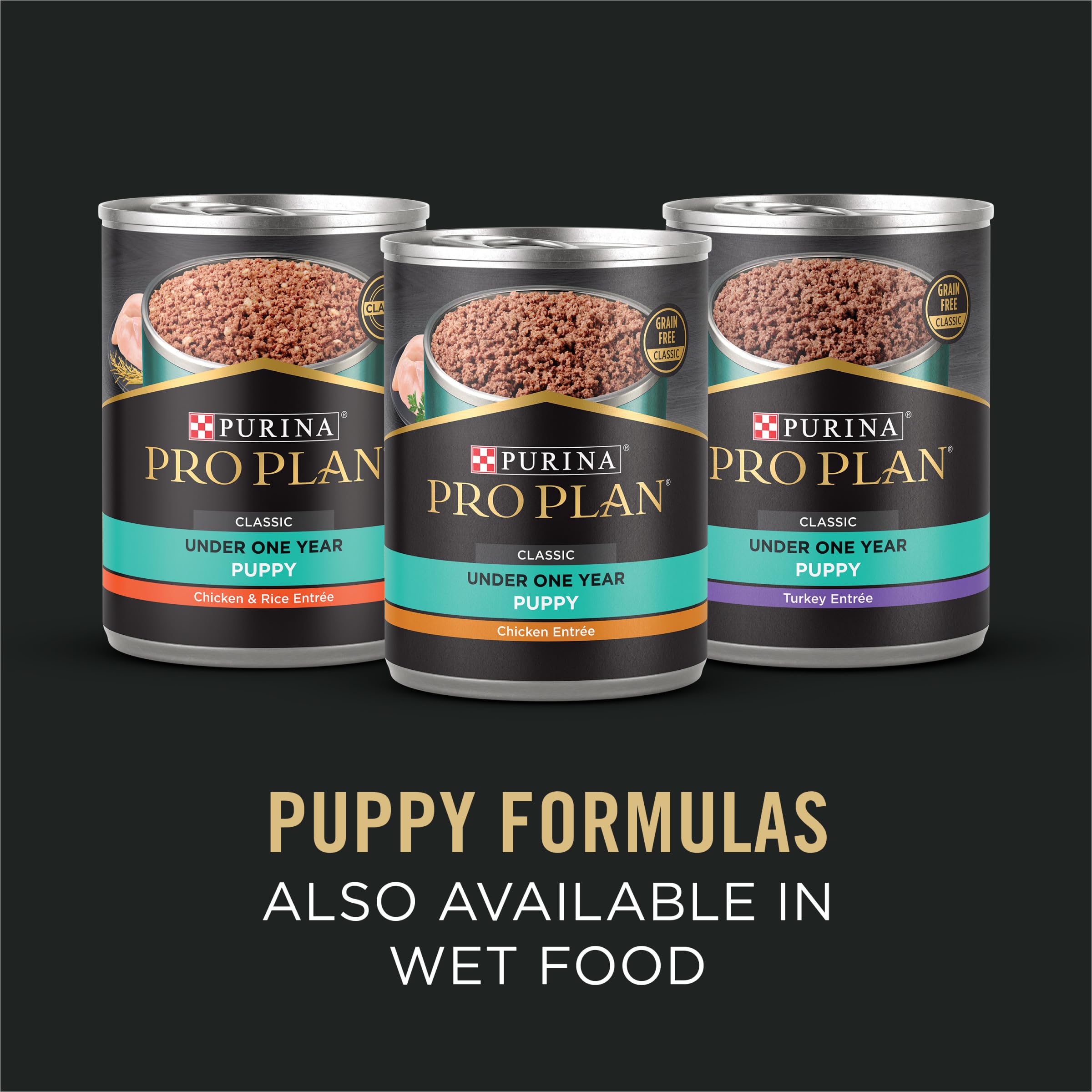 Purina Pro Plan Puppy No Artificial Colors Flavors promotes natural nutrition