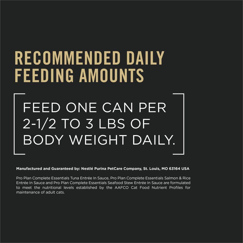 Purina Pro Plan SeaFood Favorites seafood-stew gravy image, balanced nutrition with flavor.