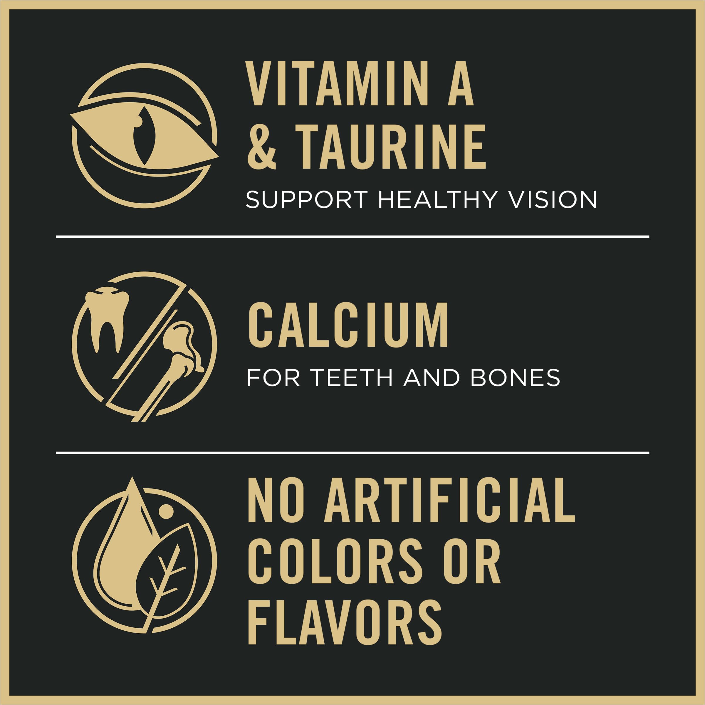 Purina Pro Plan antioxidants support senior cat immune health.