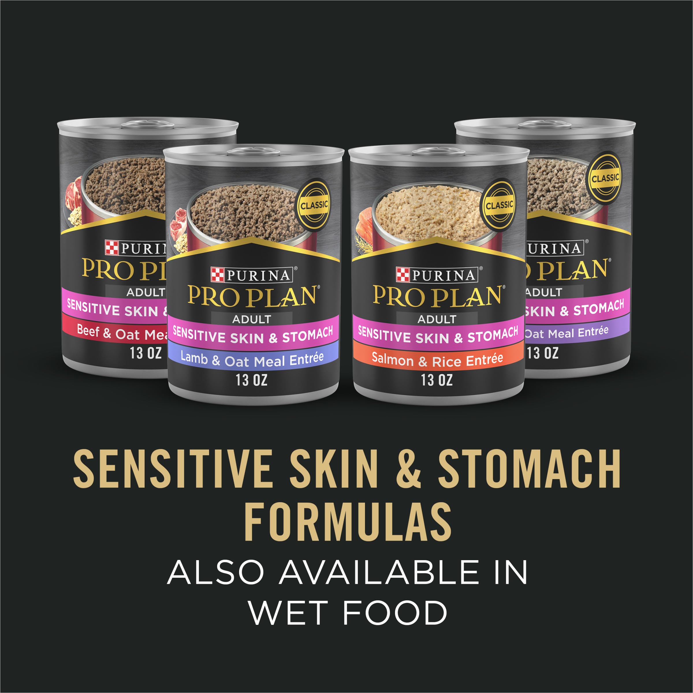 Purina Pro Plan Senior sunflower oil omega-6 for skin health