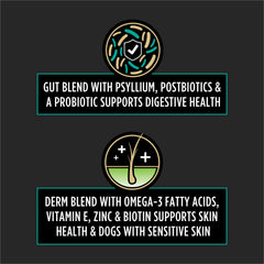 Purina Pro Plan Multi Care digestive health blend with psyllium, postbiotics, and probiotics