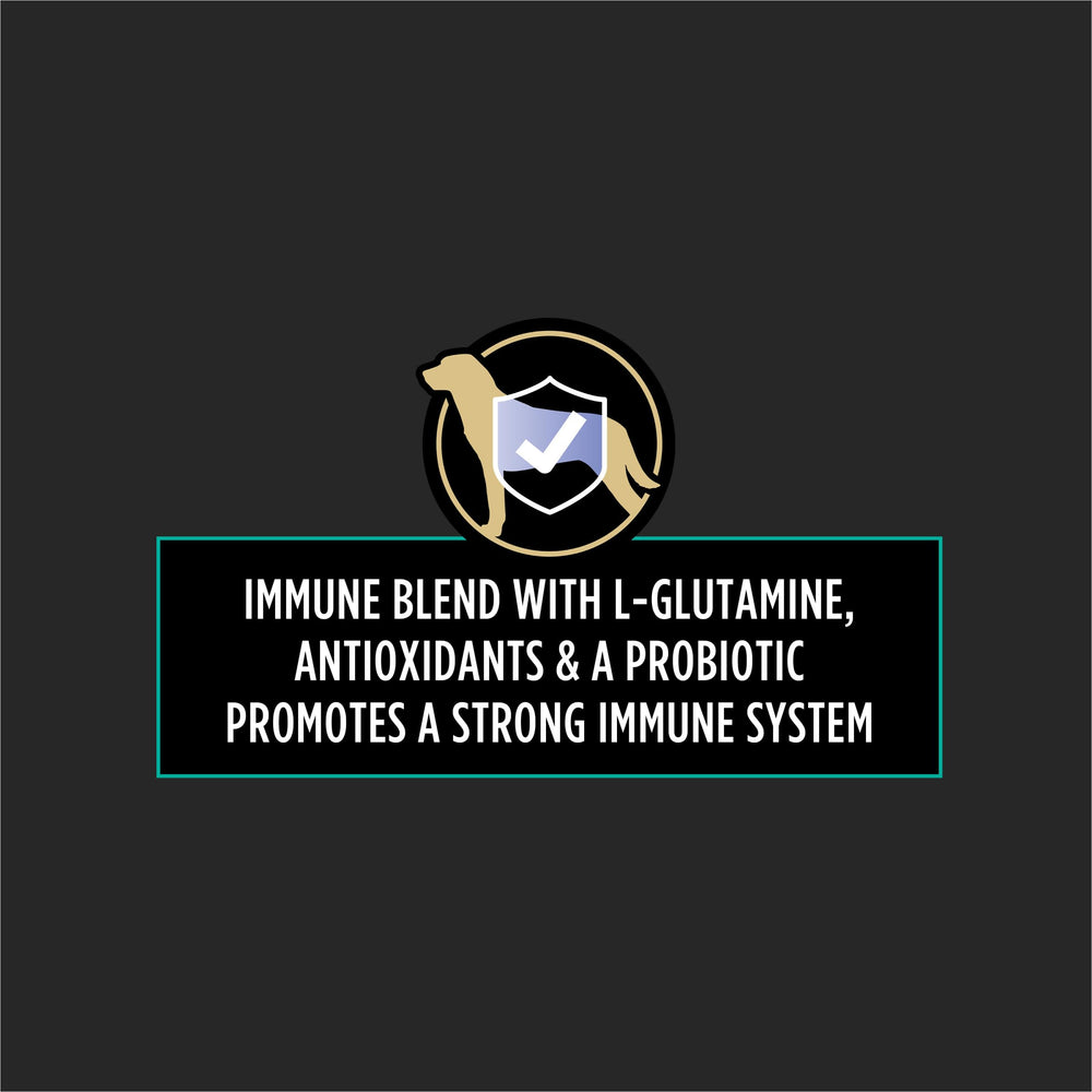 Purina Pro Plan Multi Care immune support formula with L-glutamine and antioxidants