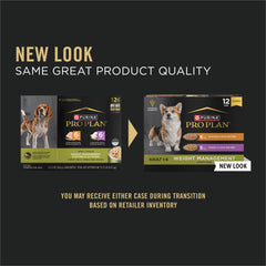 Purina Pro Plan Weight Management Turkey Entree 13oz can with real turkey.