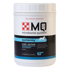 Purina Systemiq bottle for gut support after exercise