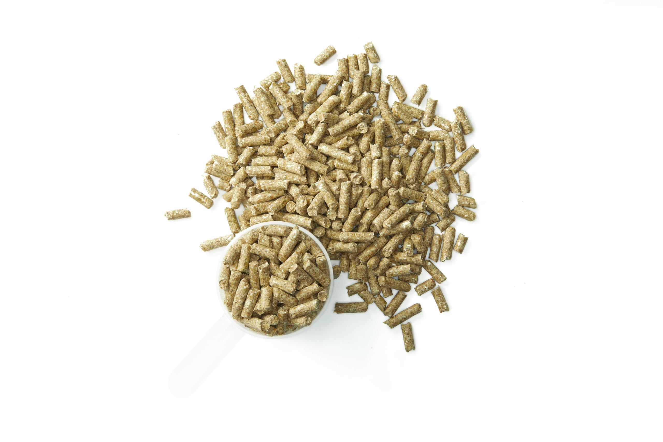 Purina Systemiq probiotic being stirred into horse feed for daily consumption
