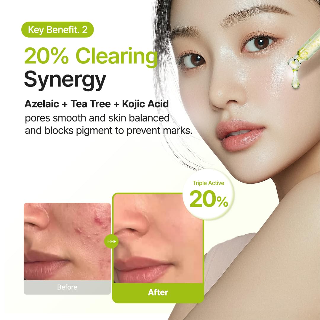 PURITO Night routine application on clean face before bed