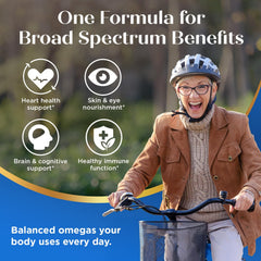 Purity Products Omega 3-6-9 borage oil feature for GLA enrichment.