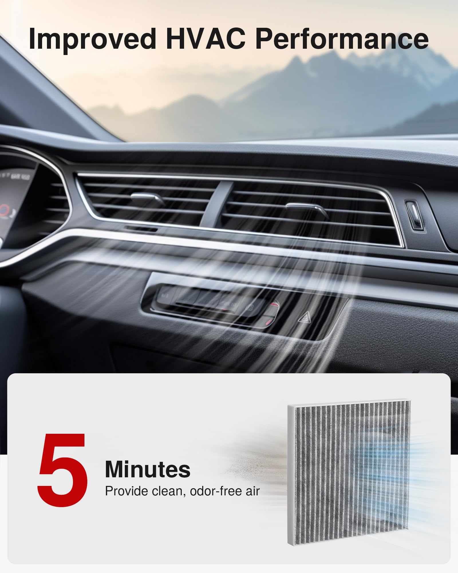 Puroma filter installation arrow demonstrates easy, tool-free replacement in minutes.