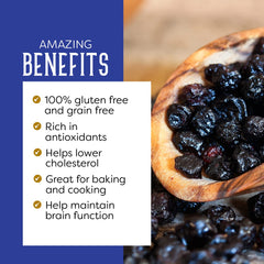 PuroRaw dried blueberries trail mix ready to boost snacks.