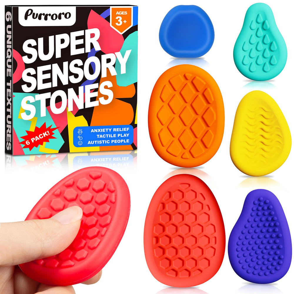 Purroro fidget with sensory textures supports calm focus for kids and adults