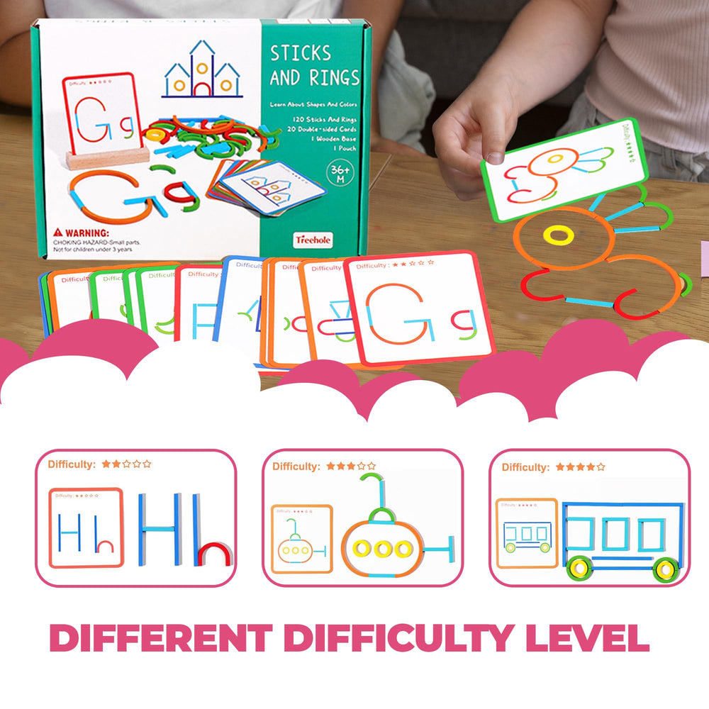 PUZGIC Stem Kids Toys kid-friendly design supports safe group play