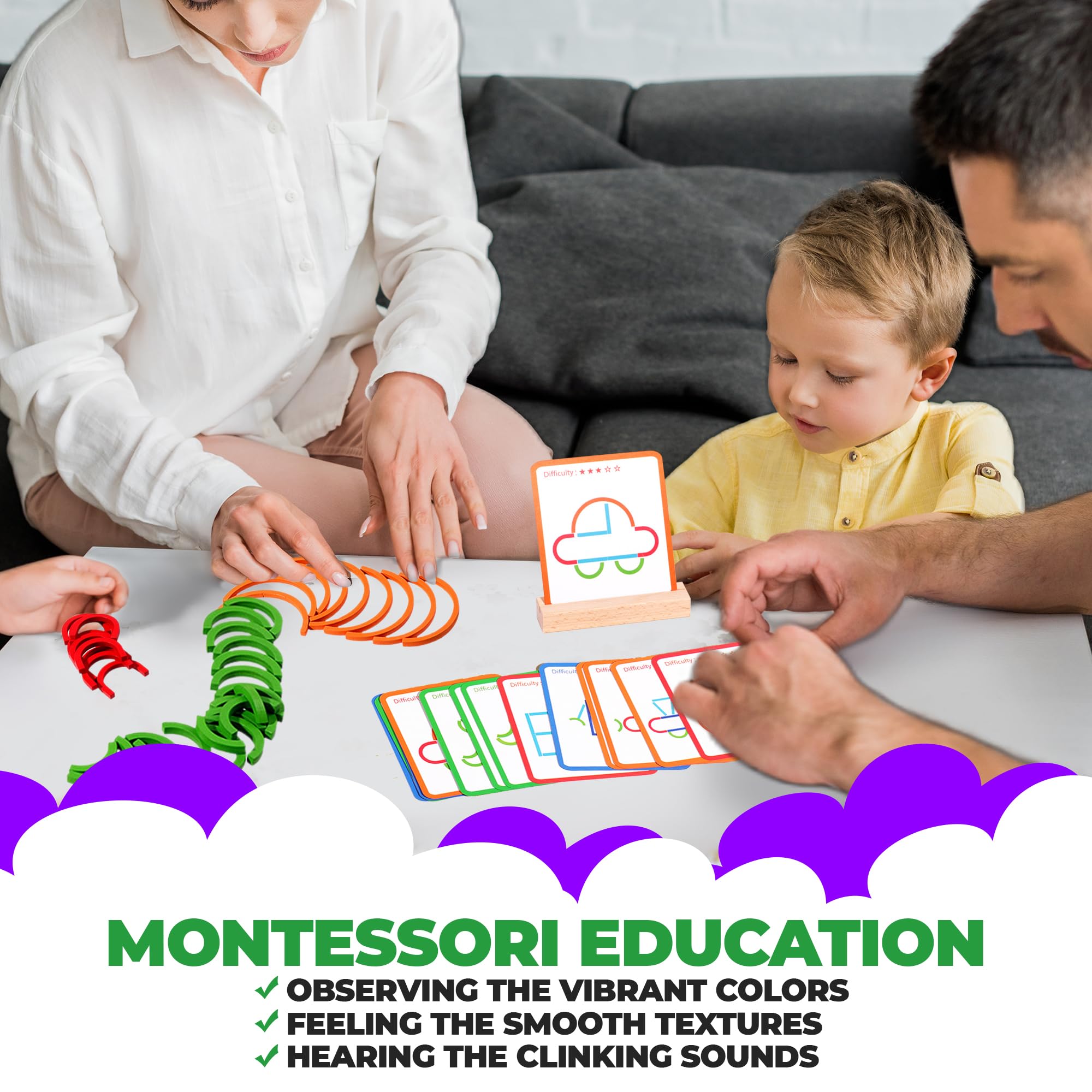 PUZGIC Stem Kids Toys independent-play promotes curiosity and problem solving