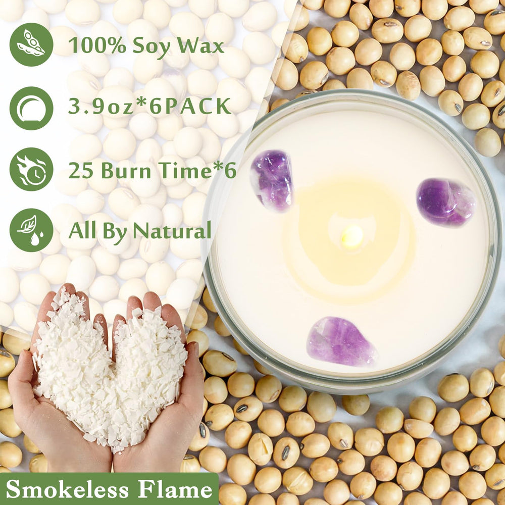 PVUELE Sage Candle aroma in room promoting calm focus