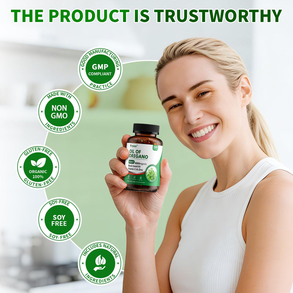 PWERD black seed oil bottle visual emphasizes antioxidant-rich formula.