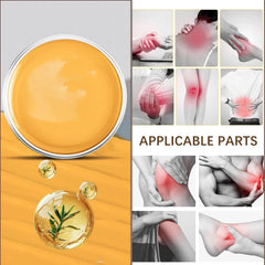 Knee application of Pwkvsn Neuro Balm shows versatile use for joints and muscles