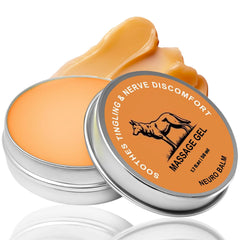 Pwkvsn Neuro Balm packaging jar for easy at-home use and soothing relief