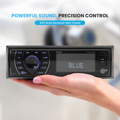 Pyle SD card reader supporting offline music access on board.