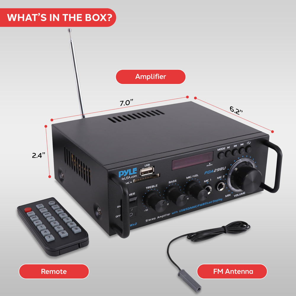 Pyle PDA29BU.5 FM radio antenna improves reception