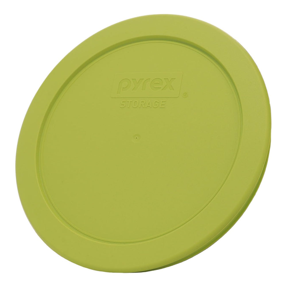 Pyrex 7201-PC purple lid close-up showing secure fit on a dish.