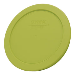 Pyrex 7201-PC purple lid close-up showing secure fit on a dish.