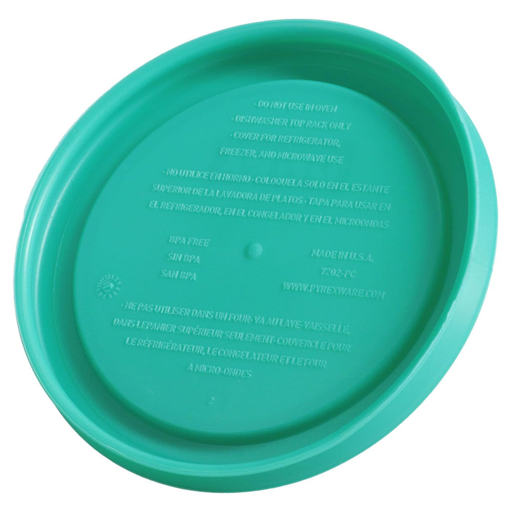Compatibility-focused lid for Pyrex 7202 1-Cup bowl with snug seal.