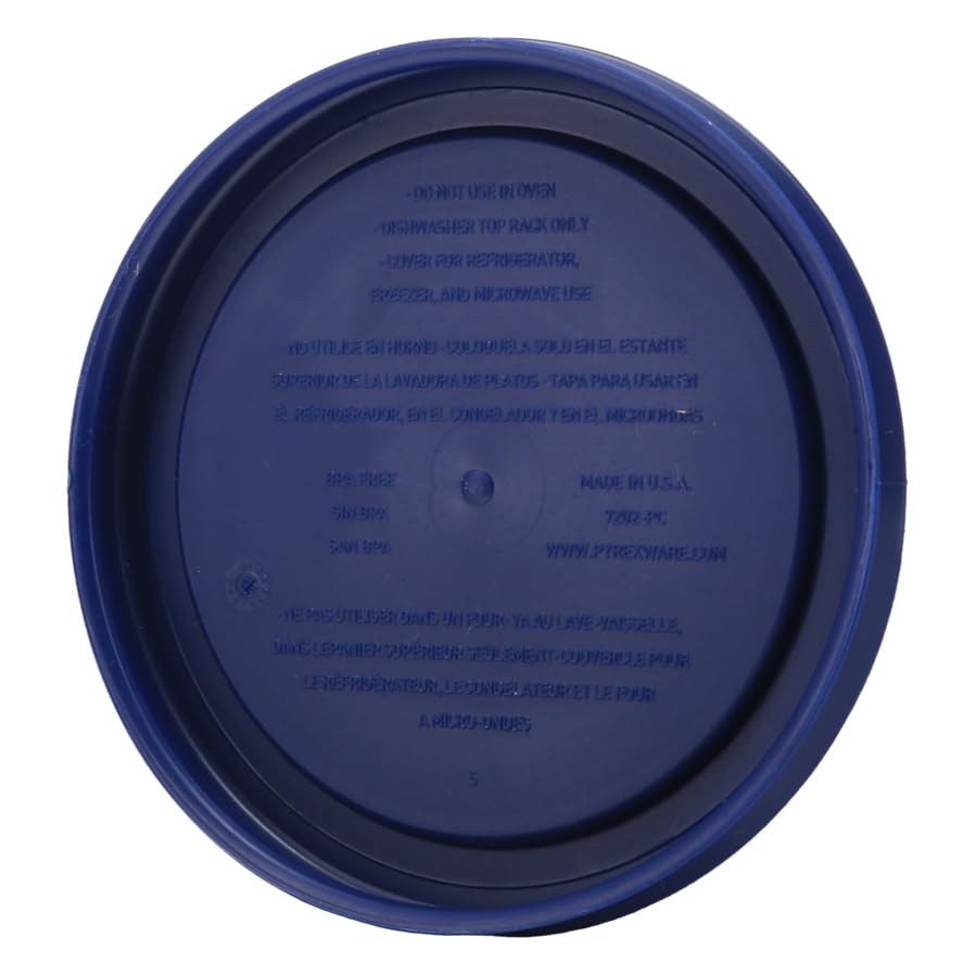 Pyrex 7202-PC secure-fit design keeps lids in place