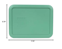 Pyrex 7210-PC lid demonstrates fridge/freezer use with easy maintenance.