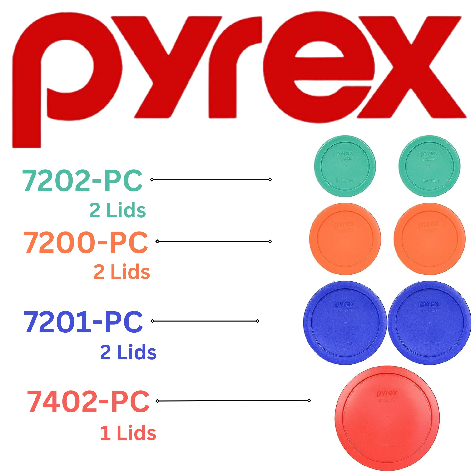 Pyrex cobalt blue 4-cup lid designed for versatile fridge and freezer storage