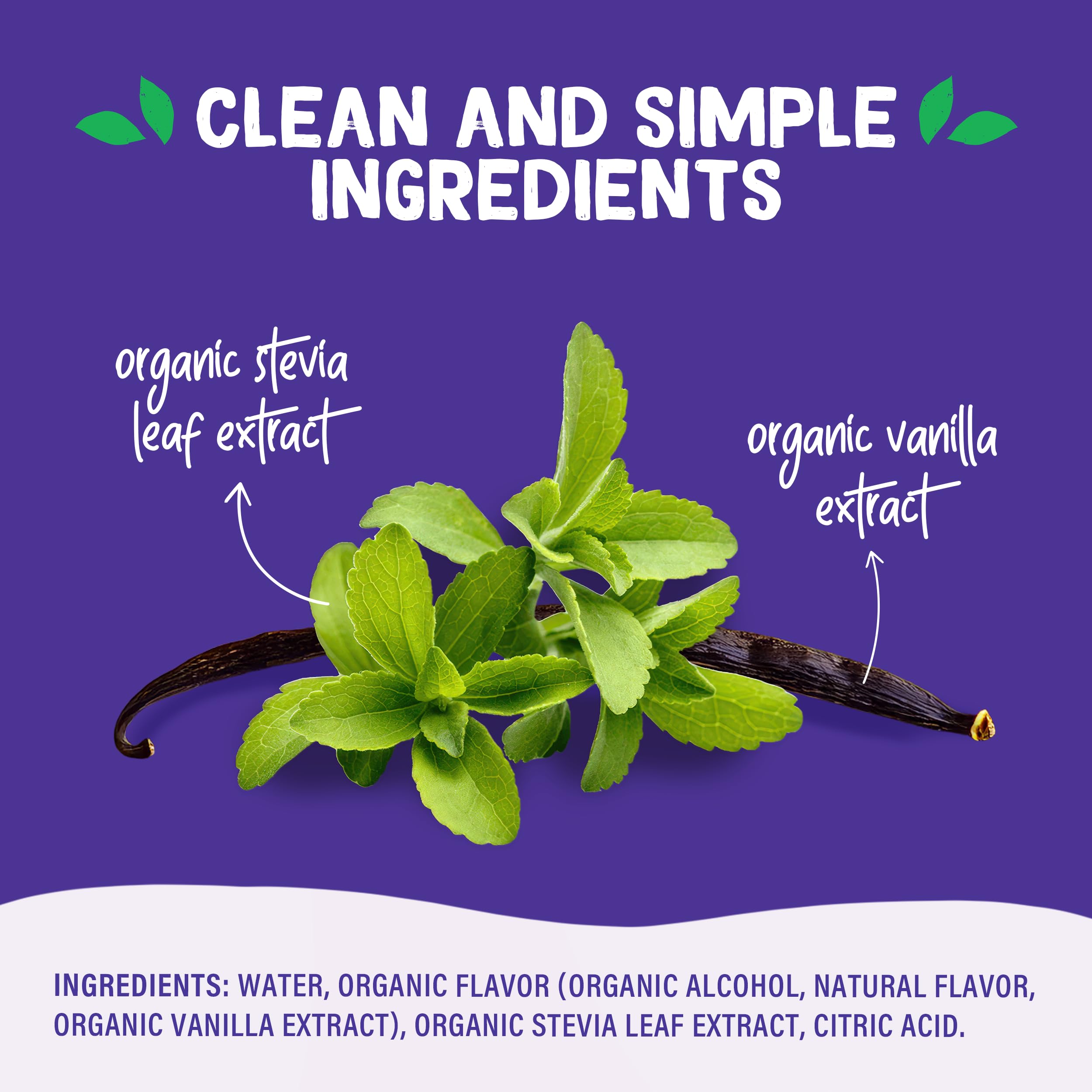 Pyure Vanilla Stevia Liquid suitable for baking and yogurt