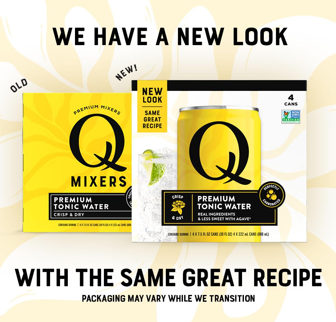 Q MIXERS organic agave close-up shows natural sweetener balance