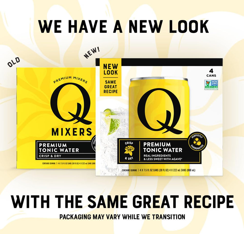 Q MIXERS organic agave close-up shows natural sweetener balance