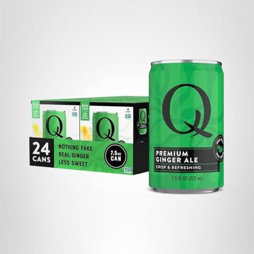Q MIXERS Q GINGER ALE can-pack 24 for on-the-go enjoyment