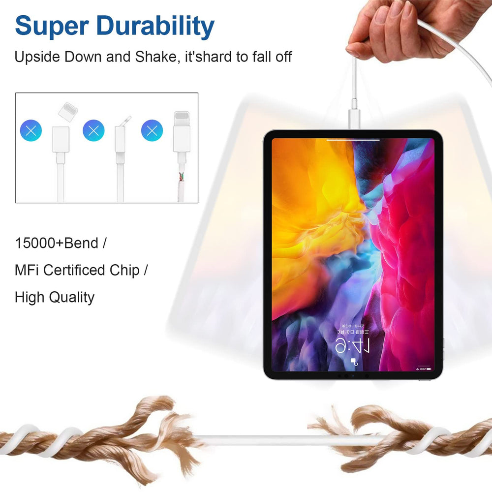 Qalirvis 10ft Type-C to-C cable extended for comfortable charging