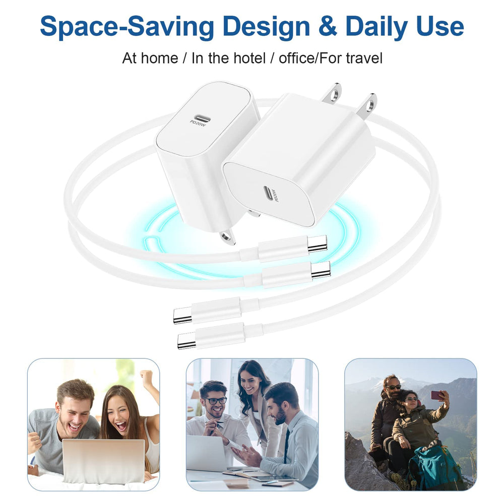 Qalirvis travel-ready compact charger design for on-the-go use