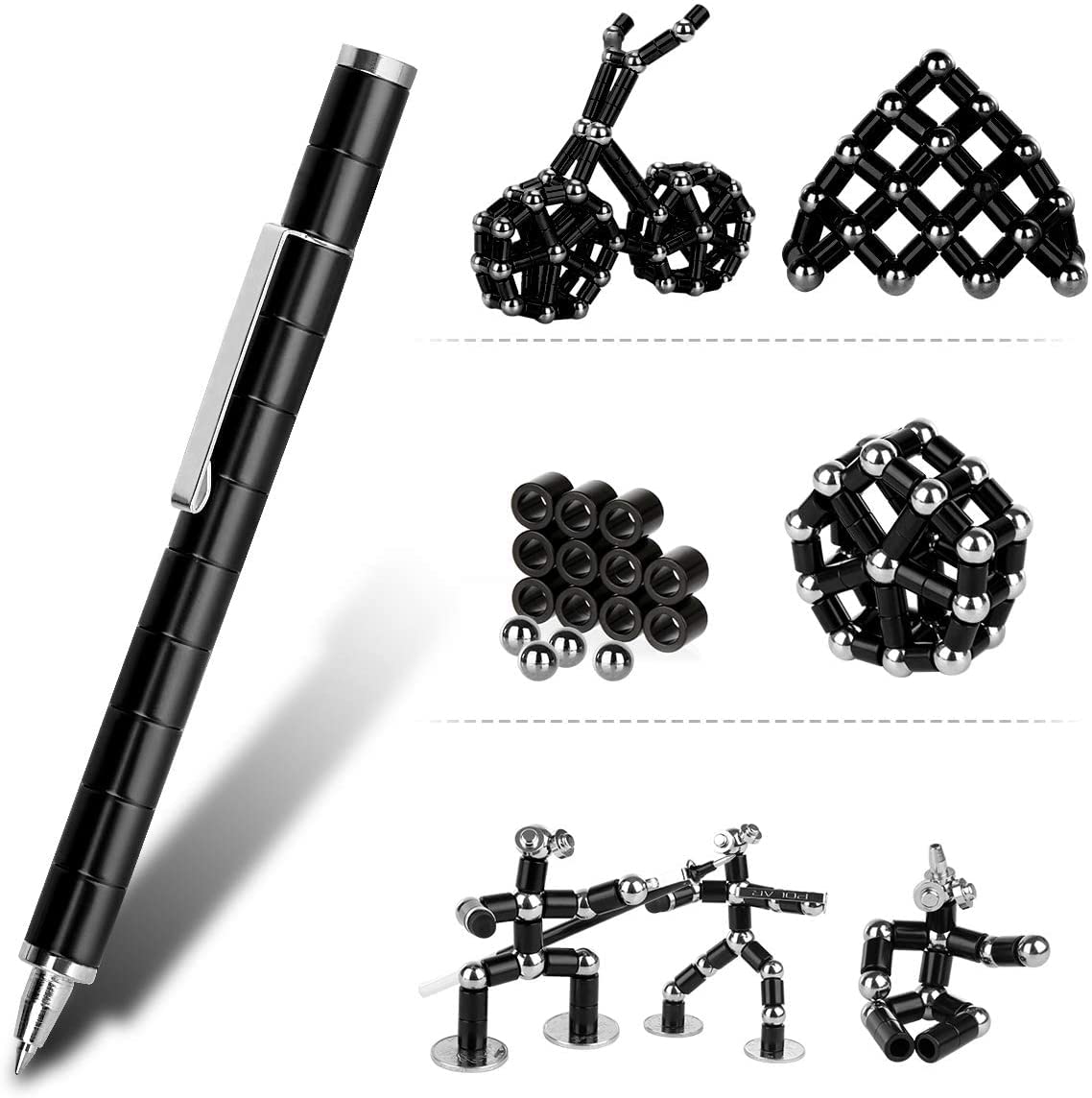 QAQcew magnetic pen stress-relief shapes for quick breaks.