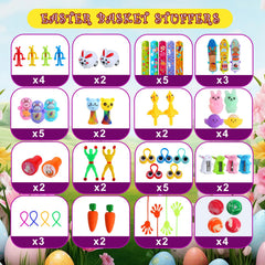 QATITP Easter party favors variety for celebrations and playtime.