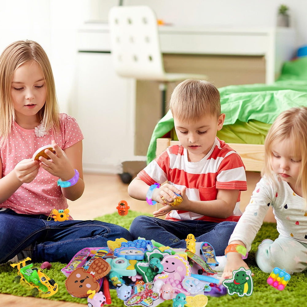 QATITP mochi squishies assortment provides soft, calming tactile fun.