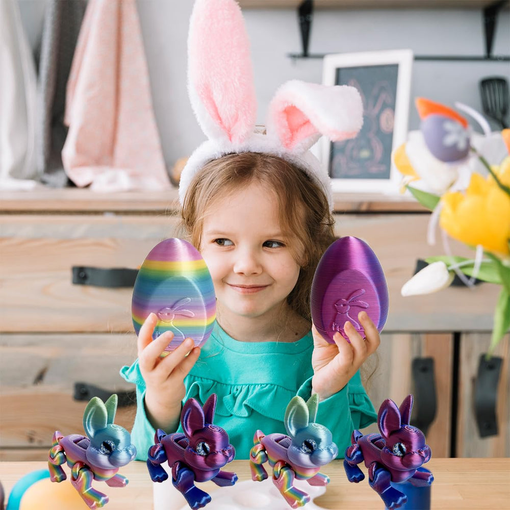 QBvuj Easter party favors and classroom prizes with bunny eggs