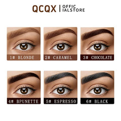 QCQX Eyebrow Dye Color Development captures quick tinting that colors individual hairs.