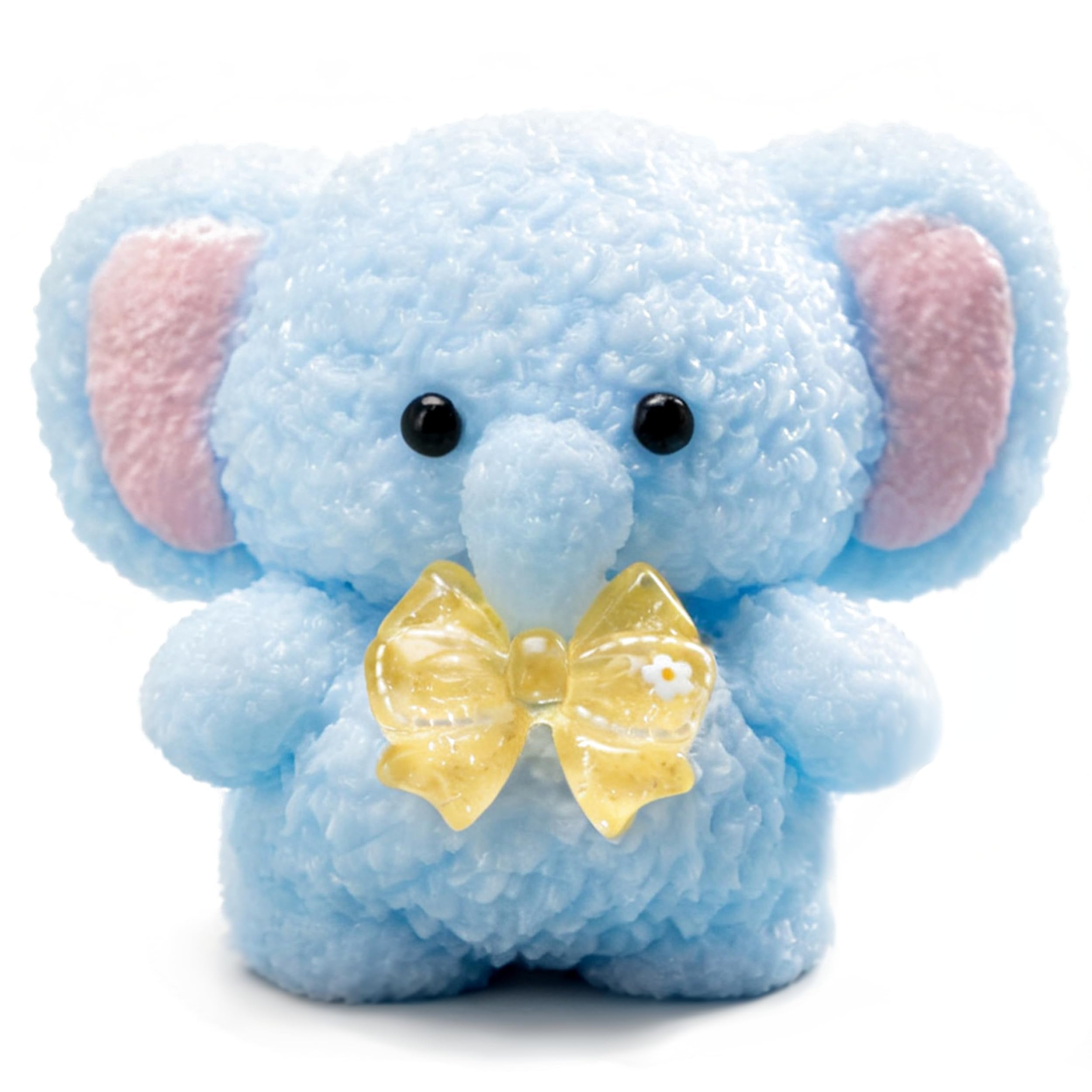 QCROAD SQUISHY blue elephant squishy for stress relief in kids and adults.