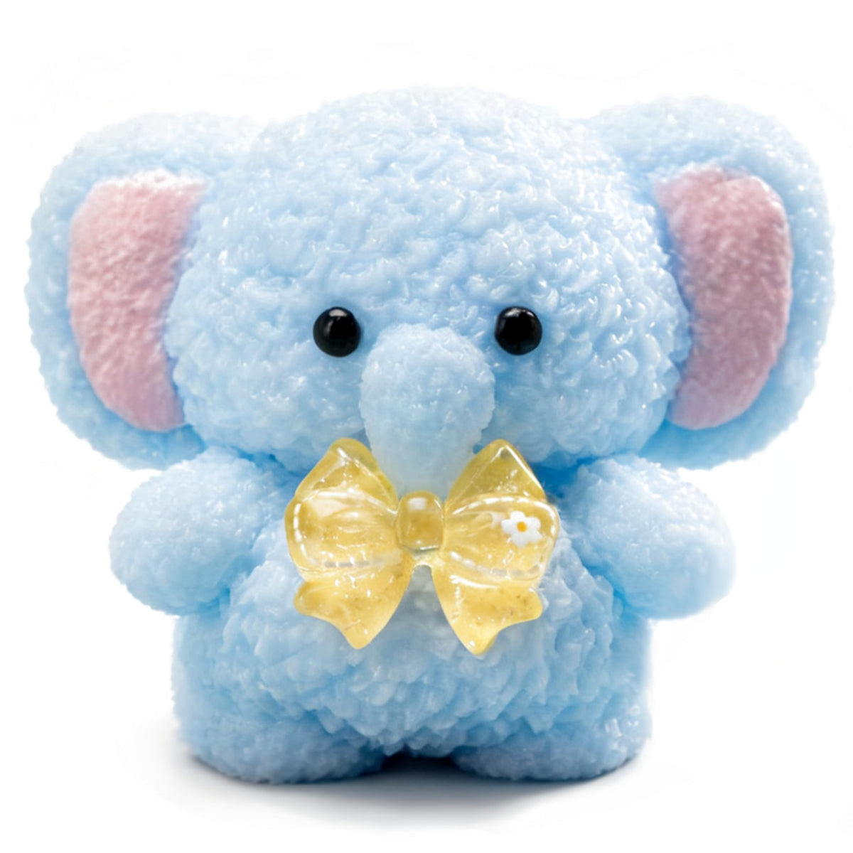 QCROAD SQUISHY blue elephant squishy for stress relief in kids and adults.