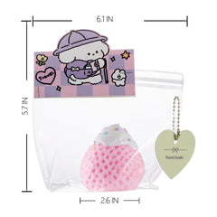 QCROAD SQUISHY handmade silicone squishy close-up highlights durable silicone and premium feel.