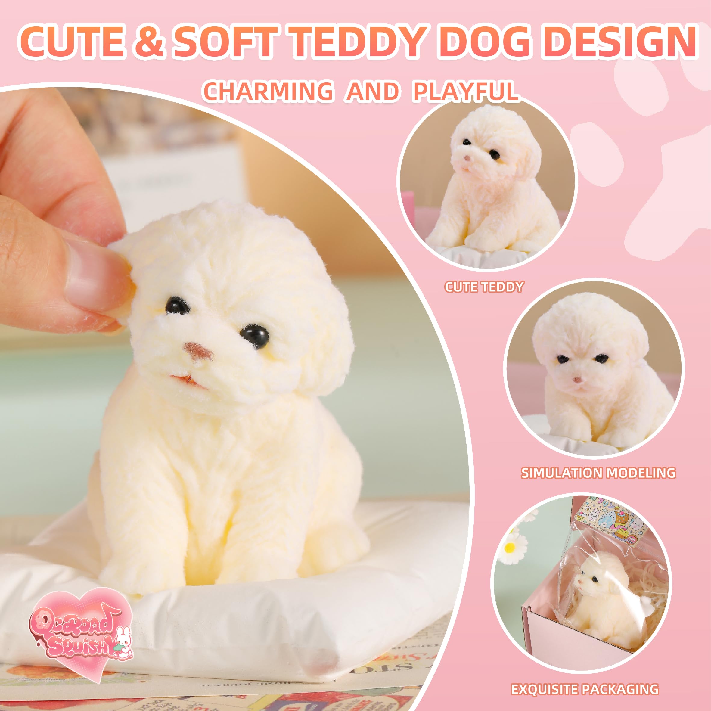 QCROAD SQUISHY Mini 7cm size is portable for travel relief.