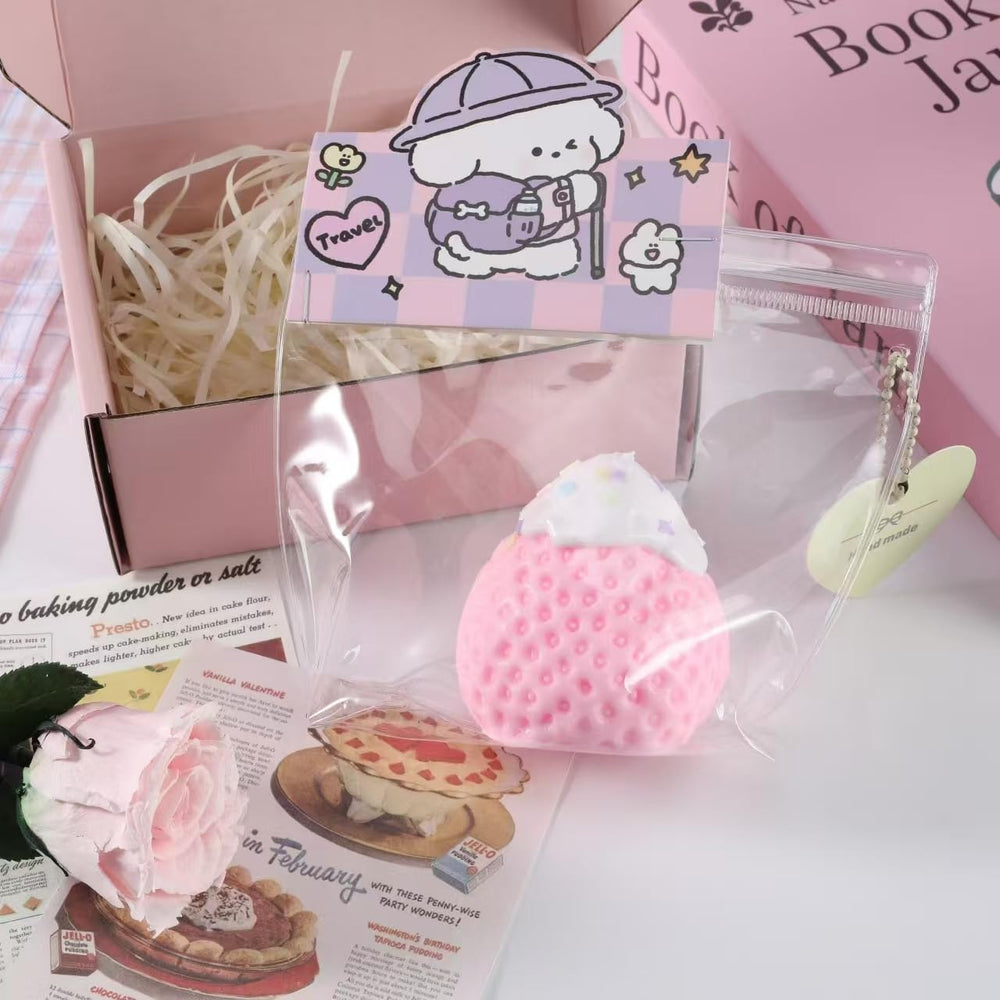 QCROAD SQUISHY sensory play scene illustrates safe, portable fidget fun.
